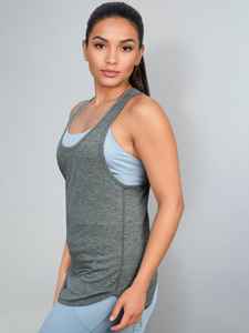 Débardeur Sport Femme Confortable et Respirant en Tissu, Sans Manches, Logo Avant, Style Décontracté, Polyester/Coton, Séchage Rapide – Meilleure Vente - Product Image 2