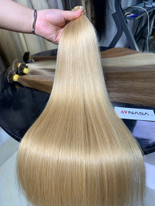 ผมต่อเคราตินผมมนุษย์แท้แบบเวียดนามปลายแบนสีน้ำตาลขนาด60ซม. - Product Image 6