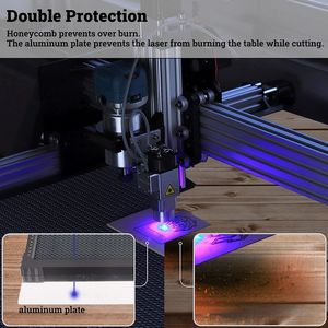 Tavolo di Lavoro Industriale a Nido d'Ape per Taglio di Precisione e Rapida Dissipazione del Calore - Product Image 2