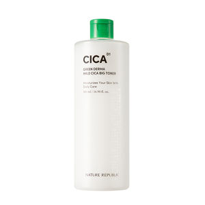 Nature Republic Green Derma Mild Cica Big Toner Líquido Calmante para la Piel - Product Image 1