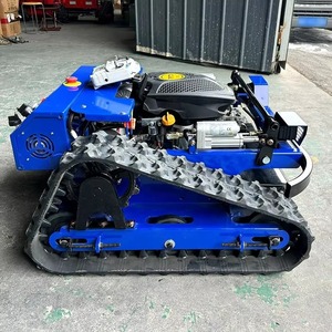 Remote control mowing machine for steep hills and hard to reach areas grass cutting - Product Image 1