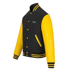 Vestes d'université en laine avec logo personnalisé pour hommes Manteau d'hiver brodé inspiré du collège XL Stand Hip Hop Plain Letterman - Product Image 2