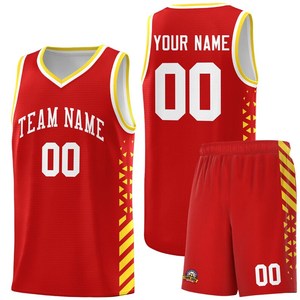 Uniformes de baloncesto al por mayor baratos, conjuntos de camisetas de baloncesto 100% poliéster con logotipo personalizado para hombre - Product Image 2