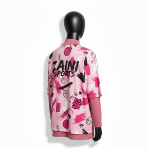 T-shirt homme en coton mélangé premium, double couche, impression intégrale, logo transfert thermique, 100% coton, coupe ample, imprimé. - Product Image 5