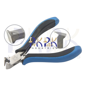 120mm Smooth Jaws Spring Black Blue Oblique Head End/Top Cutter Ergonomic Handles for Jewelry Cutting Crimping/Fishing Boxed - Product Image 1