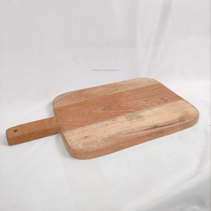 Tabla de cortar de madera de veta final - Diseño rectangular sostenible y duradero de 2 cm de grosor, apta para lavavajillas, Crafts Galore India, venta al por mayor - Product Image 1