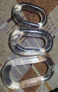 Accents muraux de chaîne en acrylique moderne faits à la main Article de décoration d'intérieur en résine personnalisé pour accrocher la chaîne liée la plus adorable en vente entière - Product Image 5