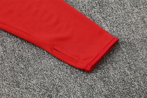 Camisetas de Entrenamiento de Poliéster de Manga Larga con Media Cremallera Rojas del Manchester United BAND of BROTHERS 2526 para Adultos - Product Image 4