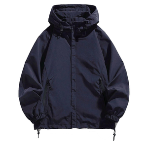 Vestes coupe-vent de haute qualité pour hommes, à manches longues, avec grandes poches zippées, personnalisables, imperméables - Product Image 4