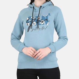 Nouveau sweat à capuche zippé personnalisé imprimé et teint pour femme, style vintage, coupe oversize, en coton, décontracté, hiver, respirant, écologique - Product Image 1
