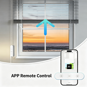 Moteur de rideau enrouleur intelligent Wi-Fi Tuya, moteur de rideau électrique à chaîne compatible avec l'application Smart Life, Alexa et Google Home - Product Image 2
