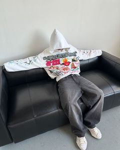 Sudaderas con Capucha Personalizadas para Hombre, Talla Grande, Felpa Francesa, 100% Algodón, 400 g/m², Impresión Serigrafiada, Fabricantes de Logotipos Personalizados - Product Image 4