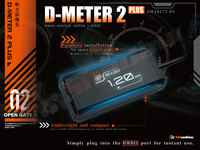 Medidor Digital OBDII Shadow 2 PLUS de Aluminio, Pantalla Multifuncional, Indicador Inteligente para el Tablero, Fácil Instalación, 1 Año de Garantía
