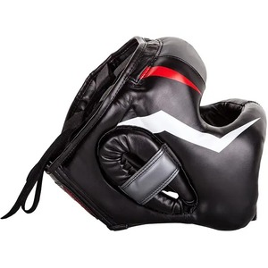 Casque de boxe en cuir rembourré de qualité supérieure, grand casque personnalisé respirant, nouvelle arrivée, protège-tête en cuir - Product Image 2