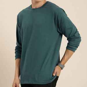 Camisetas Casuales de Manga Larga para Hombre, Últimos Modelos 2026, Personalizadas con Impresión, Bordado, Sublimación, Transpirables, de Secado Rápido, 100% Algodón - Product Image 2
