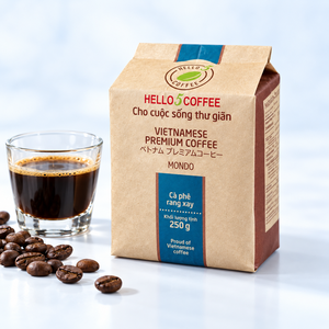 Café moulu torréfié Hello 5 Mondo 250g pour les acheteurs internationaux - Product Image 3
