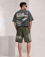 Conjunto de Pantalones Cortos Casuales de Verano para Hombre, Color Liso, 100% Algodón Jersey, Secado Rápido, Tejido de Punto, con Bolsillos, Logotipo Personalizado, Conjunto Doble