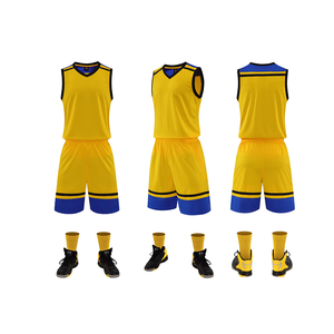 Uniformes de Baloncesto Retro Reversibles Unisex de Alta Calidad para Niños, Conjuntos de Camisetas y Pantalones Cortos a Precio Económico para Hombres - Product Image 4