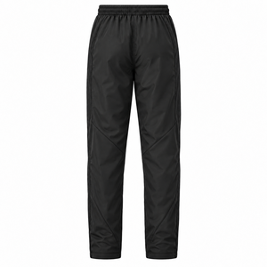 Pantalon slim noir élastique pour homme WILCARE, séchage rapide, décontracté, sportif, avec logo imprimé, pour l'automne, prix abordable - Product Image 3