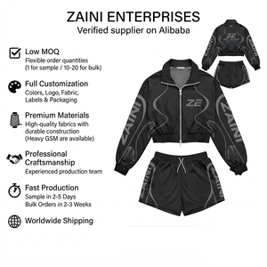 Premium 300 Grams Quick Dry Polyester Interlock Black Hooded Casual <b>T</b> <b>Shirt</b> <b>and</b> <b>Short</b> <b>Set</b> Wholesale - Product Image 1