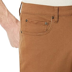 กางเกงยีนส์ทรงตรงสำหรับผู้ชายทรงคลาสสิกสไตล์ลำลองสไตล์สตรีททรงสลิมฟิตกางเกงยีนส์สีน้ำเงินซักสีสไตล์เรโทรสำหรับผู้ชาย - Product Image 3