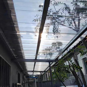 Panneaux de toiture ondulés en PRV de 0,8 mm, 1,0 mm, 1,2 mm, faciles à couper et à plier, surface transparente, largeur personnalisable - Product Image 5