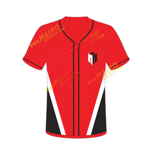 Camiseta de béisbol para hombre, barata, en blanco, venta al por mayor - Product Image 2