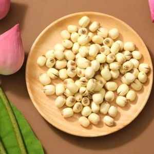 สำหรับชงชา ดื่มหลังผสมกับน้ำ เมล็ดบัวแห้งทั้งเมล็ด อุดมด้วยสารอาหารสูง คุณภาพดี ราคาถูก - Product Image 1