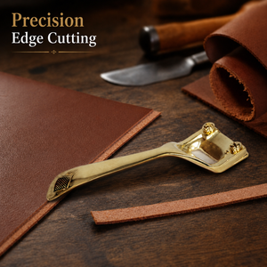 Portable Leather Skiving <b>Tool</b> Heavy Duty Steel | Edge Skiver Leather <b>Craft</b> Hand <b>Tool</b> | Precision Cutting <b>Tool</b> India 2026 Export - Product Image 2