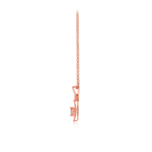 GLEAMORA ENTERPRISE - Colgante de Oro Amarillo de 14K con Diamante Cultivado en Laboratorio Certificado, Corte Brillante, Color H, 4.4g, para Uso Diario, para Mujer - Product Image 3