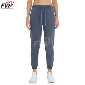 Pantalones deportivos casuales tipo cargo para mujer, de lona, de verano, planos, a rayas, con bloques de color, cintura media elástica, ecológicos, cortavientos, patchwork, personalizados - Product Image 1