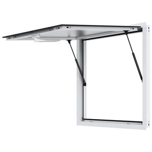 Finestra di Servizio per Food Truck in Alluminio 36"x36" 85 Stand Up per Uso su Carrello Alimentare - Product Image 1