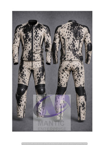 Veste de protection en cuir personnalisée pour moto, genouillères, protection intégrale pour le corps, sport, motocross, séchage rapide, toutes saisons, 1 pièce - Product Image 1