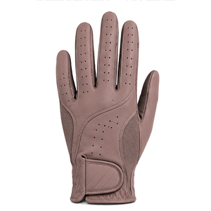 Gants de golf respirants à doigts entiers unisexes en cuir Cabretta, fermeture auto-agrippante pour main droite, antidérapants, avec sangle de poignet réglable - Product Image 5