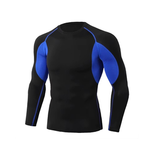 Camisetas de Compresión para Hombre, Ropa Deportiva al por Mayor para Unisex, Elección del Cliente, OEM, Camisetas de Compresión Modernas de Spandex y Poliéster para Adultos - Product Image 6