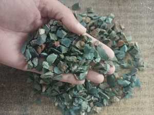 Vente en gros de copeaux de pierre d'agate mousse naturelle brute pour terrazzo, aménagement extérieur, jardinage et artisanat - Product Image 2