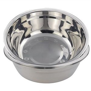 Tazón de Comida para Perros de Acero Inoxidable Sólido Ecológico de Tamaño Personalizado con Base de Goma, Impermeable y Seguro para Perros - Product Image 1