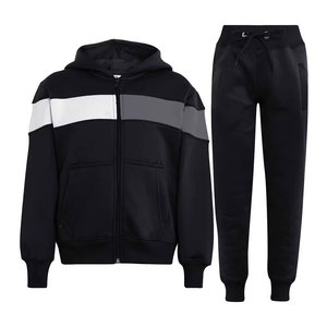 <b>Men</b> Streetwear Full Zip Tracksuit Set <b>Track</b> <b>Jacket</b> And Jogger Casual Daily Wear Wholesale Supplier - Product Image 1