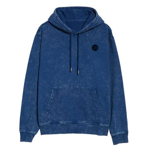 Sweats à capuche élégants effet délavé pour hommes, tissu doux, coupe confortable, coton mélangé, streetwear, sweats à capuche pour tous les jours - Product Image 1