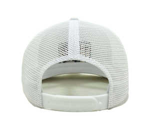 Gorras Trucker para las Cuatro Estaciones, Blancas, Deportivas, Personalizadas con Logotipo Bordado, 6 Paneles, Vietnam INJAE VINA, Ajuste Diario Deportivo - Product Image 4