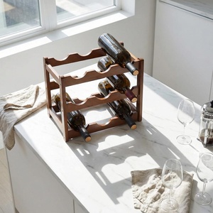 Estante para vinos de alta demanda, mueble de moda, artículo de decoración en tendencia, estante para vinos artesanal de fábrica, estante para vinos semimanual. - Product Image 4