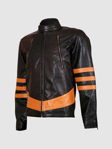 Chaqueta de Cuero Duradera Personalizada 2026 con Bolsillos Delanteros, Cierre de Cremallera, Chaqueta Extra Grande 100% Cuero Genuino de Oveja para Hombre - Product Image 4
