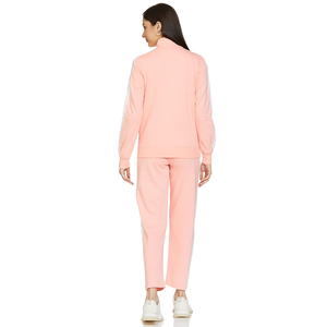 Chándal de mujer en oferta, nuevo diseño elegante y personalizado, color liso, corte regular, top largo con cremallera para mujer. - Product Image 3