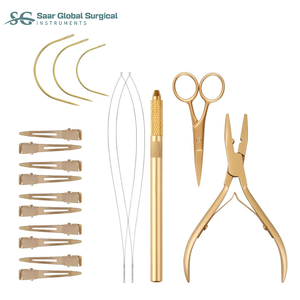 ชุดอุปกรณ์ต่อผม Saar Global Surgical สำหรับมืออาชีพ ใช้ในร้านเสริมสวย - Product Image 1