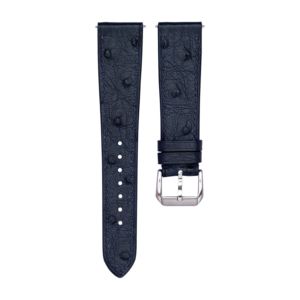 Bracelet de montre en cuir d'autruche durable, plusieurs tailles, service personnalisé pour projets de haute horlogerie, vente en gros, export direct usine - Product Image 5