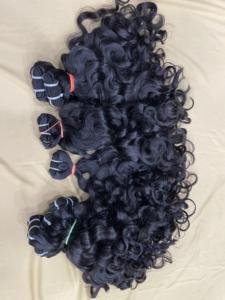 ผมต่อแบบ Body Wave ทำจากผมแท้ เนื้อนุ่ม เบาสบาย บรรจุภัณฑ์แบบขายส่ง  ธรรมชาติ น้ำหนักเบา เป็นมิตรต่อสิ่งแวดล้อม - Product Image 2