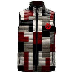 2025 personnalisé hommes fermeture éclair bouffante gilet veste nouveau gilet avec bulle sans manches vers le bas vêtements fabriqué au Pakistan - Product Image 3