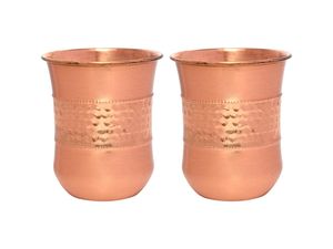 Vaso de Cobre Puro – 275 ML, Elegante Vaso para Agua, Beneficios Ayurvédicos y Uso Diario, Perfecto para el Hogar - Product Image 5