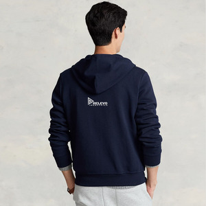 Custom Wholesale Men High Quality And Full Comforetable Cotton Blank Zip Hoodie Regular Fit Heavy Weight Winter Waterproof Hoodi - Product Image 4