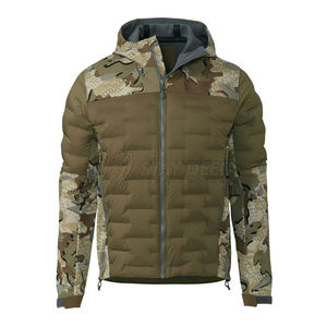 <b>Camo</b> Down <b>Jacket</b> Hooded Outdoor Hunting <b>Jacket</b> Lightweight Breathable Winter Coat for Camping Fishing - Product Image 2